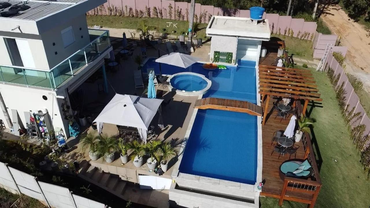 Chacara Arena Jk Com Piscina Integrada Com Sauna E Hidromassagem Ibiúna المظهر الخارجي الصورة